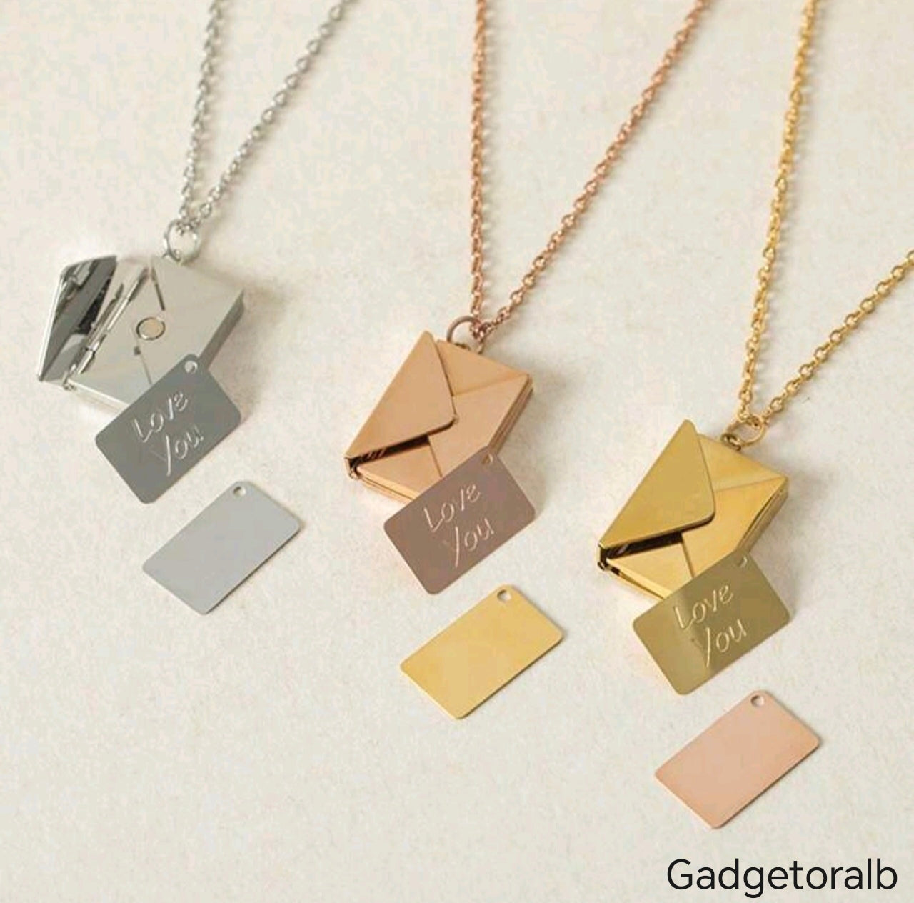 Envelope Necklace